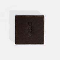 Kahve Deri Bardak Altlığı