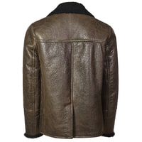 Kahve Diodoro Erkek Kürk Kaban