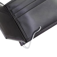 Kahve Erkek Para Klipsli Deri Cüzdan / Kartlık