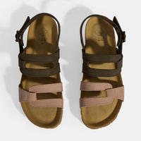 Kahve Kadın Toka Detaylı Sandalet