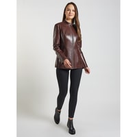 Kahve Marya Kadın Deri Ceket