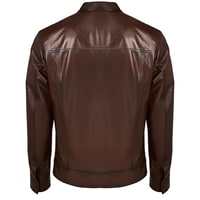 Kahve Moor Erkek Deri Ceket