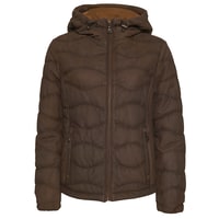 Kahve Nieve Kadın Nubuk Şişme Mont