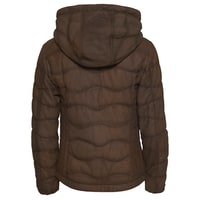 Kahve Nieve Kadın Nubuk Şişme Mont