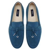 Kaitlin Mavi Erkek Süet Deri Loafer
