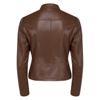 Kalle Taba Kadın Deri Ceket