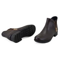 Karlee Kahve Kadın DesaComfort Fermuarlı Deri Bot