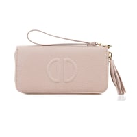 Kathleen Bej Kadın Deri Cüzdan