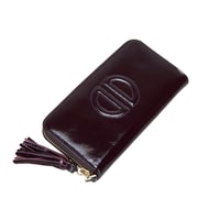 Kathleen Bordo Kadın Rugan Cüzdan