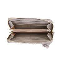 Kathleen Gri Kadın Deri Cüzdan