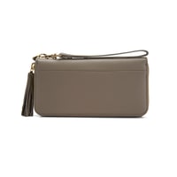 Kathleen Gri Kadın Deri Cüzdan