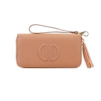 Kathleen Kahve Kadın Deri Cüzdan