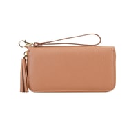 Kathleen Kahve Kadın Deri Cüzdan