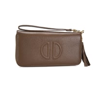 Kathleen Kahve Kadın Deri Cüzdan