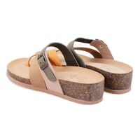 Kathy Kadın Parmak Arası Nubuk Deri Terlik