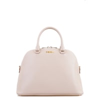 Khushi Krem Kadın Deri El Çantası