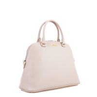 Khushi Krem Kadın Deri El Çantası