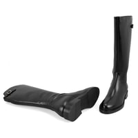 Kiar Siyah Kadın Deri Çizme