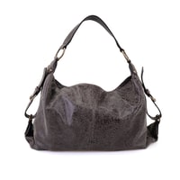 Krista Kahve Kadın Deri Omuz Çantası