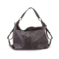 Krista Kahve Kadın Deri Omuz Çantası