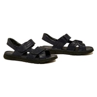 Lacivert Donati Erkek Deri Sandalet