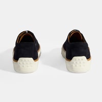 Lacivert Erkek Bağcıklı Süet Günlük Ayakkabı