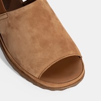 Laney Taba Kadın Nubuk DesaComfort Deri Sandalet