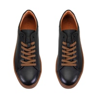 Larry Siyah Erkek Deri Günlük Ayakkabı