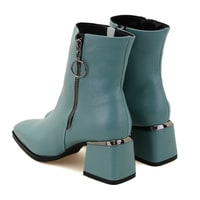 Laura Turkuaz Kadın Topuklu Bot