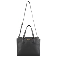 Layana Siyah Kadın Deri Omuz Çantası