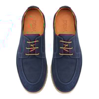 Layla Lacivert Erkek Deri Günlük Ayakkabı