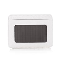 Lerona Beyaz Deri Kartlık