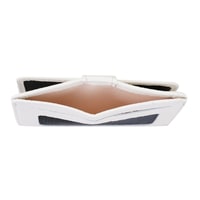 Lerona Beyaz Deri Kartlık