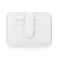 Lerona Beyaz Deri Kartlık