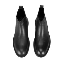 Lianne Siyah Erkek Deri Bot