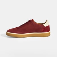 Lianra Bordo Erkek Süet Bağcıklı Günlük Ayakkabı