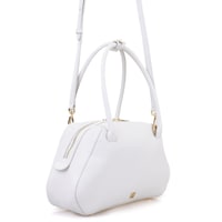 Lillesol Beyaz Kadın Deri Omuz Çantası