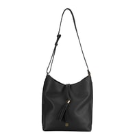 Linao Siyah Kadın Omuz Çantası