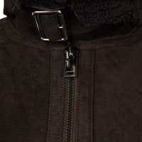 Lovisa Kahverengi Erkek Kürk Ceket