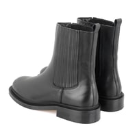 Luana Siyah Kadın Deri Bot