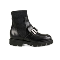 Luca Grossi Fosca Siyah Kadın Toka Detaylı Bot