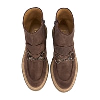 Luca Grossi Kadın Kahve Süet Bot