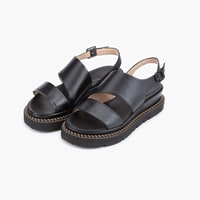 Luca Grossi Kadın Siyah Sandalet