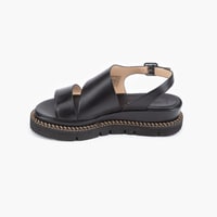 Luca Grossi Kadın Siyah Sandalet