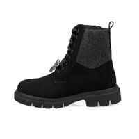 Luca Grossi Kadın Siyah Toka Detaylı Bot