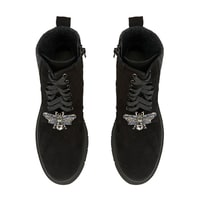 Luca Grossi Kadın Siyah Toka Detaylı Bot