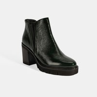 Luca Grossi Kadın Yeşil Platform Topuklu Rugan Bot