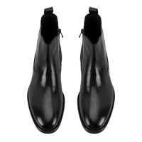 Luella Siyah Erkek Deri Bot