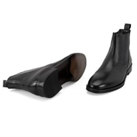 Luella Siyah Erkek Deri Bot