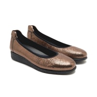 Maid Comfort Metalik Vizon Kadın Deri Günlük Ayakkabı